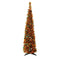 Jingle Jollys 160cm Pop Up Christmas Tree Artificial Christmas Tree Golden Maple Leaf