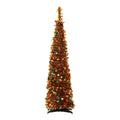 Jingle Jollys 160cm Pop Up Christmas Tree Artificial Christmas Tree Golden Maple Leaf