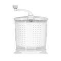 Devanti Portable Washing Machine Manual Spin Dryer Compact 4.5kg