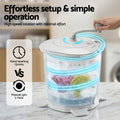Devanti Portable Washing Machine Manual Spin Dryer Compact 4.5kg