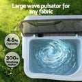 Devanti Portable Washing Machine Twin Tub 4.5kg Compact
