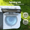 Devanti Portable Washing Machine Twin Tub 4.5kg Compact