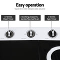 Devanti Portable Washing Machine Twin Tub 7kg White