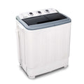 Devanti Portable Washing Machine Twin Tub 4.6kg White