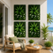 Gardeon 4PCS Artificial Plant Wall Panels 40x60cm Boxwood Green