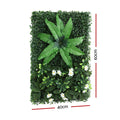 Gardeon 4PCS Artificial Plant Wall Panels 40x60cm Boxwood Green