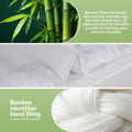 Giselle 200GSM Bamboo Quilt KING Lightweight Summer All Season Doona