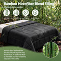 Giselle 200GSM Bamboo Microfibre Super King Quilt Lightweight All Season Doona