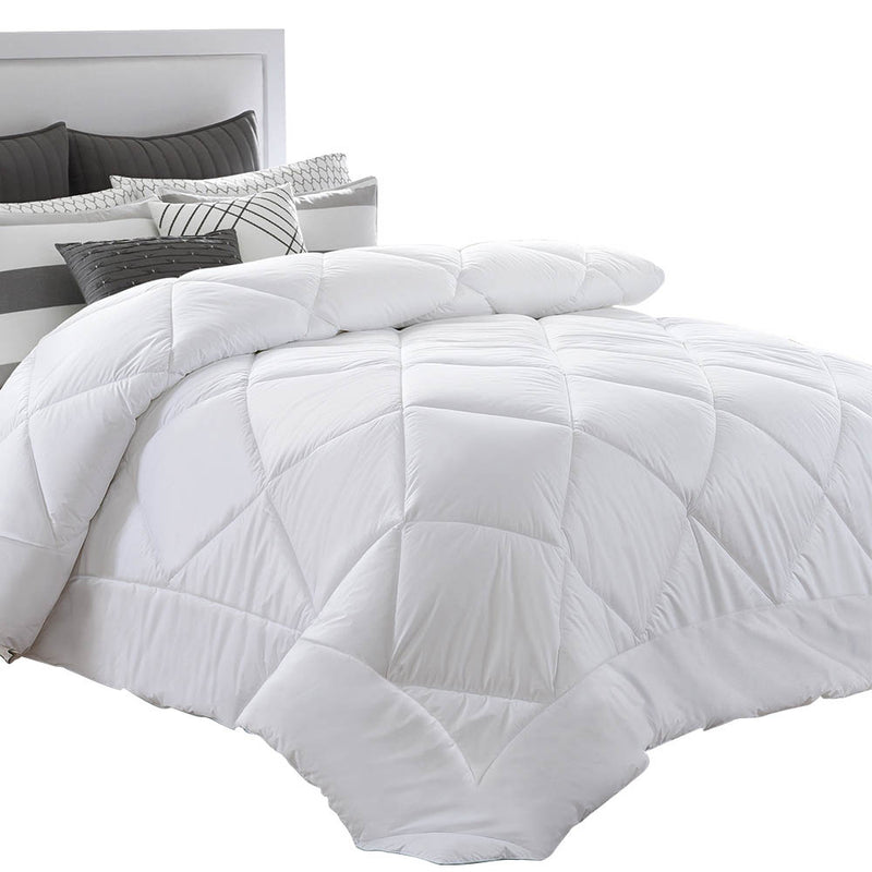 Giselle 400GSM Microfibre Bamboo Quilt KING SINGLE Bed