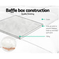 Giselle 400GSM Microfibre Bamboo Quilt KING SINGLE Bed