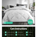 Giselle 800GSM Microfibre Bamboo Quilt SUPER KING