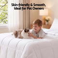 Giselle Bedding King Quilt, 200GSM Summer Duck Down Feather Doona Insert