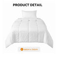 Giselle Bedding Single Quilt, 200GSM Summer Duck Down Feather Doona Insert