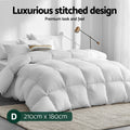 Giselle 700GSM Duck Down Feather Quilt DOUBLE Winter Doona Blanket