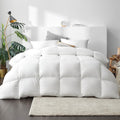 Giselle 700GSM Duck Down Feather Quilt QUEEN Bed Doona