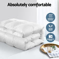 Giselle 500GSM Duck Down Feather Quilt KING Bed Doona
