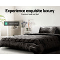 Giselle Faux Mink Quilt Single Charcoal