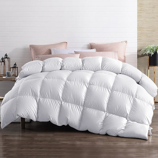 Giselle 700GSM Goose Down Feather Quilt QUEEN Bed