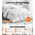 Giselle 800GSM Goose Down Feather Quilt QUEEN Size