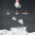 Giselle 800GSM Goose Down Feather Quilt Super King