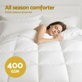 Giselle KING Microfiber Quilt 400GSM All Season Doona Comforter