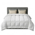 Giselle 500GSM King Wool Quilt Winter Doona Baffle Box 100%