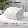 Giselle 500GSM King Wool Quilt Winter Doona Baffle Box 100%