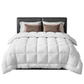 Giselle Wool Quilt King 800GSM Winter Doona Baffle Box
