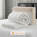 Giselle Wool Quilt 800GSM Super King Baffle Box Winter Doona