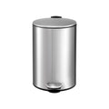 Cefito 12L Pedal Bin Rubbish Waste Bin Soft Close Lid Kitchen Bathroom Silver