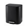 Cefito 20L Trash Bin Steel Pedal Bins Soft Close Kitchen Rubbish Waste Can Black
