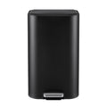 Cefito 30L Pedal Rubbish Bin Kitchen Trash Garbage Waste Can Soft Close Black