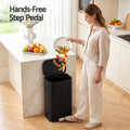 Cefito 30L Pedal Rubbish Bin Kitchen Trash Garbage Waste Can Soft Close Black