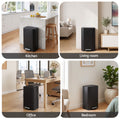 Cefito 30L Pedal Rubbish Bin Kitchen Trash Garbage Waste Can Soft Close Black