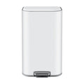 Cefito 30L Pedal Rubbish Bin Kitchen Trash Garbage Waste Can Soft Close White