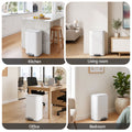 Cefito 30L Pedal Rubbish Bin Kitchen Trash Garbage Waste Can Soft Close White