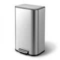 Cefito 40L Pedal Bin Trash Can Soft Close Steel Silver