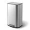 Cefito 40L Pedal Bin Trash Can Soft Close Steel Silver