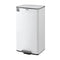 Cefito 40L Pedal Bin White Kitchen Waste Trash Can Recycle