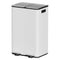 Cefito 60L Dual Compartment Pedal Bin Waste Recycle White