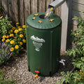 Weisshorn 100L/22Gal Collapsible Rain Barrel PVC Water Tank Collection Storage for Garden Irrigation