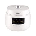 Devanti 3L Rice Cooker Small 6 Cup 8-in-1 Multi Cooker with 24H Preset Off-White