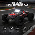 Keezi Remote Control Car Off-Road Truck Electric Lights Kids Toy