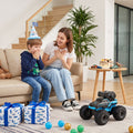 Keezi Kids Amphibious 2.4GHz Remote Control Car Boat with Water Spray Blue