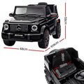 Kids Electric Ride On Mercedes AMG G63 12V Remote Black