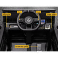 Kids Electric Ride On Mercedes AMG G63 12V Remote Black