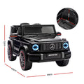 Kids Electric Ride On Car G63 Remote Control Black 12V