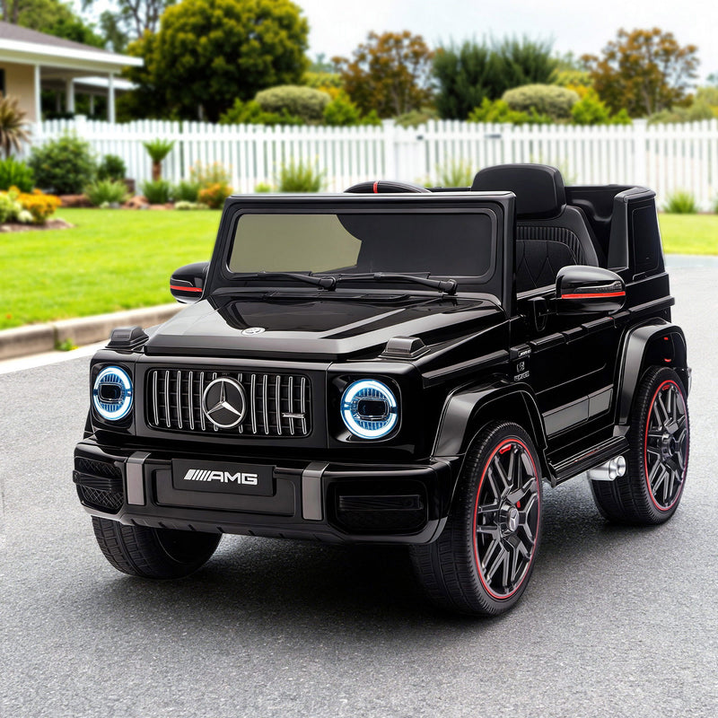 Kids Electric Ride On Car G63 Remote Control Black 12V