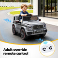 Kids Electric Ride On Car G63 Toy Cars Remote Control Grey