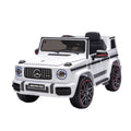 Kids Electric Ride On Car G63 Remote Control White 12V